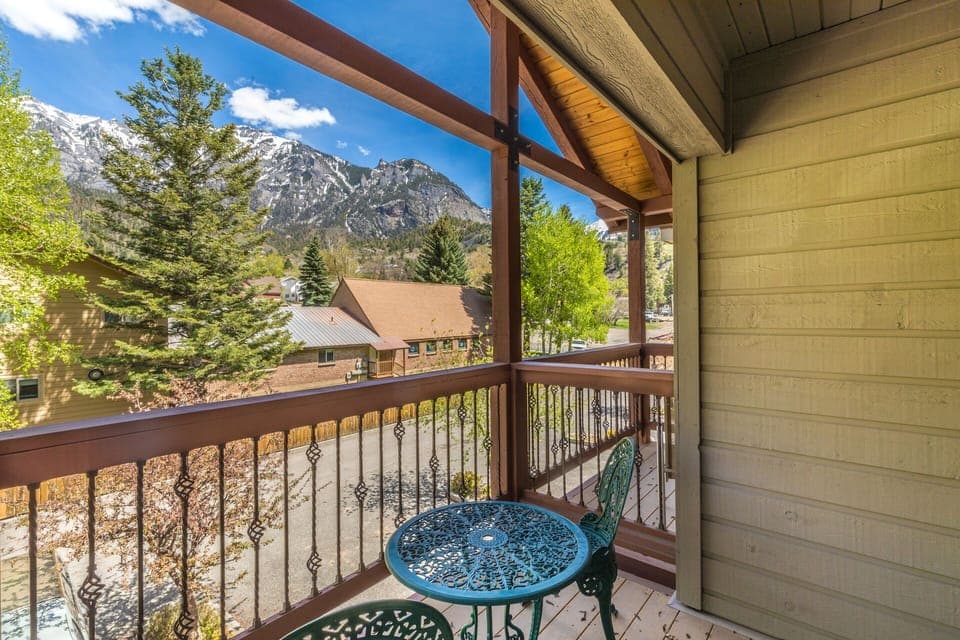 Balcony off of Primary Bedroom