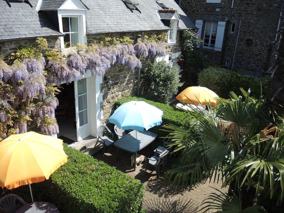 Clos de la Fontaine Dinard, terrasse privée du 3