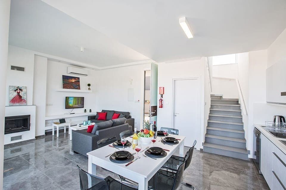 Open-Plan ground floor living room, kitchen and dining area