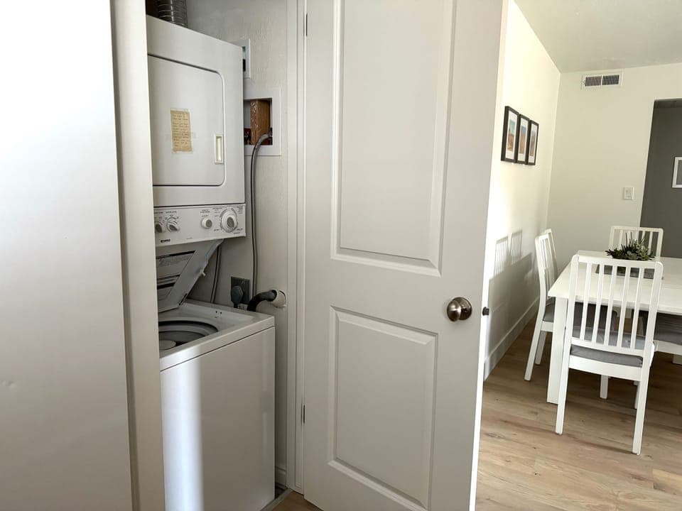 Laundry closet