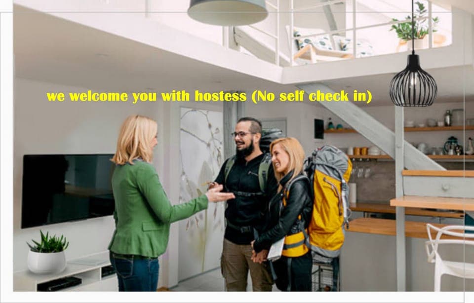 Check in with hostess