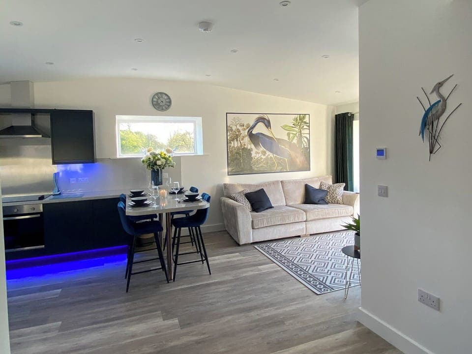 Open plan living space | Blue Heron Lodge, Kirkby Stephen