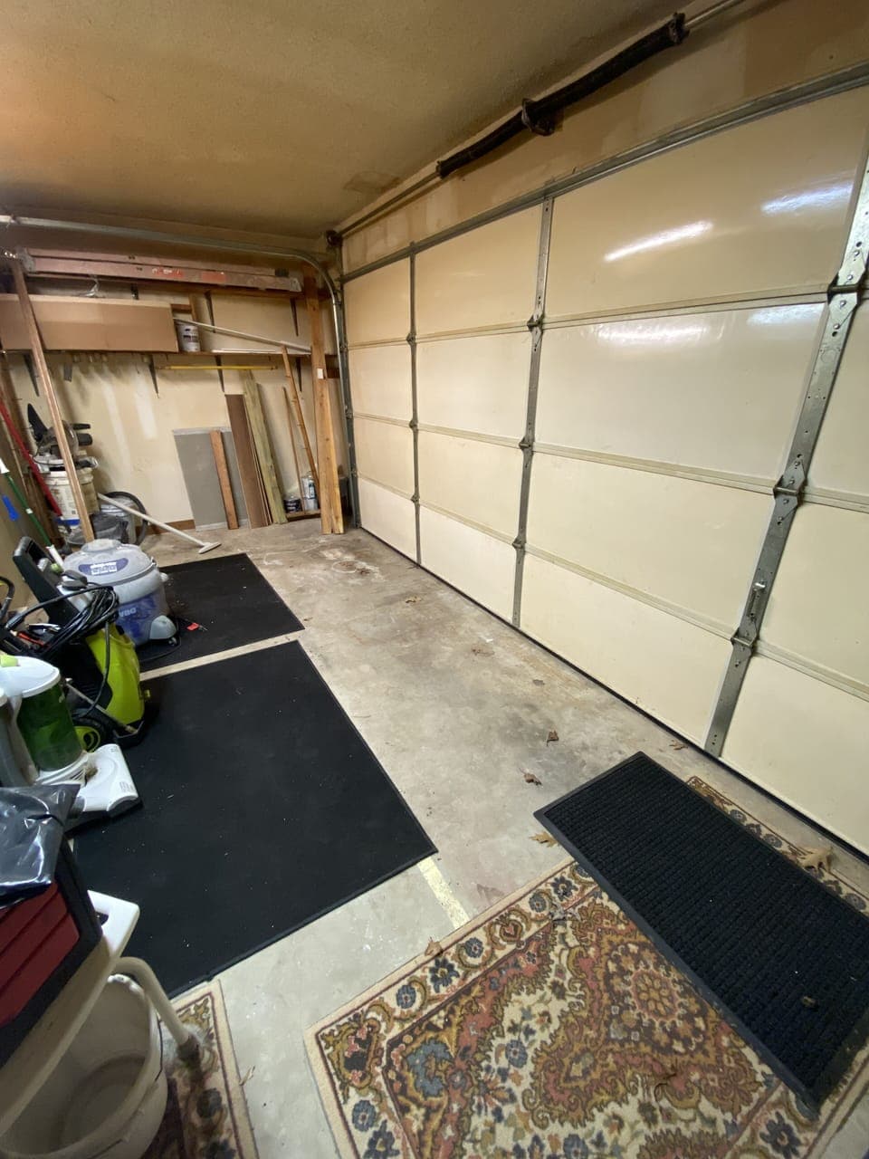 The garage is perfect for bike storage.  Bikes are not allowed in the home.