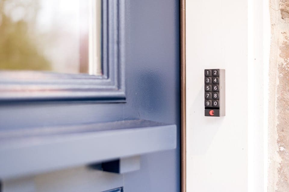 Check in with a personalized code at your convenience.