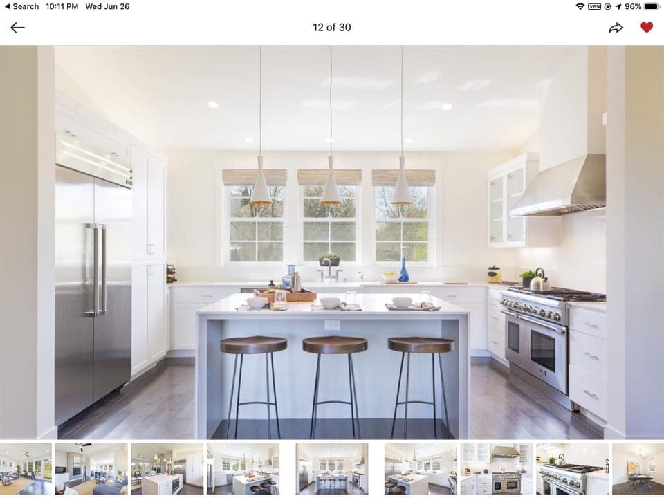 Gourmet kitchen with all Thermadore appliances