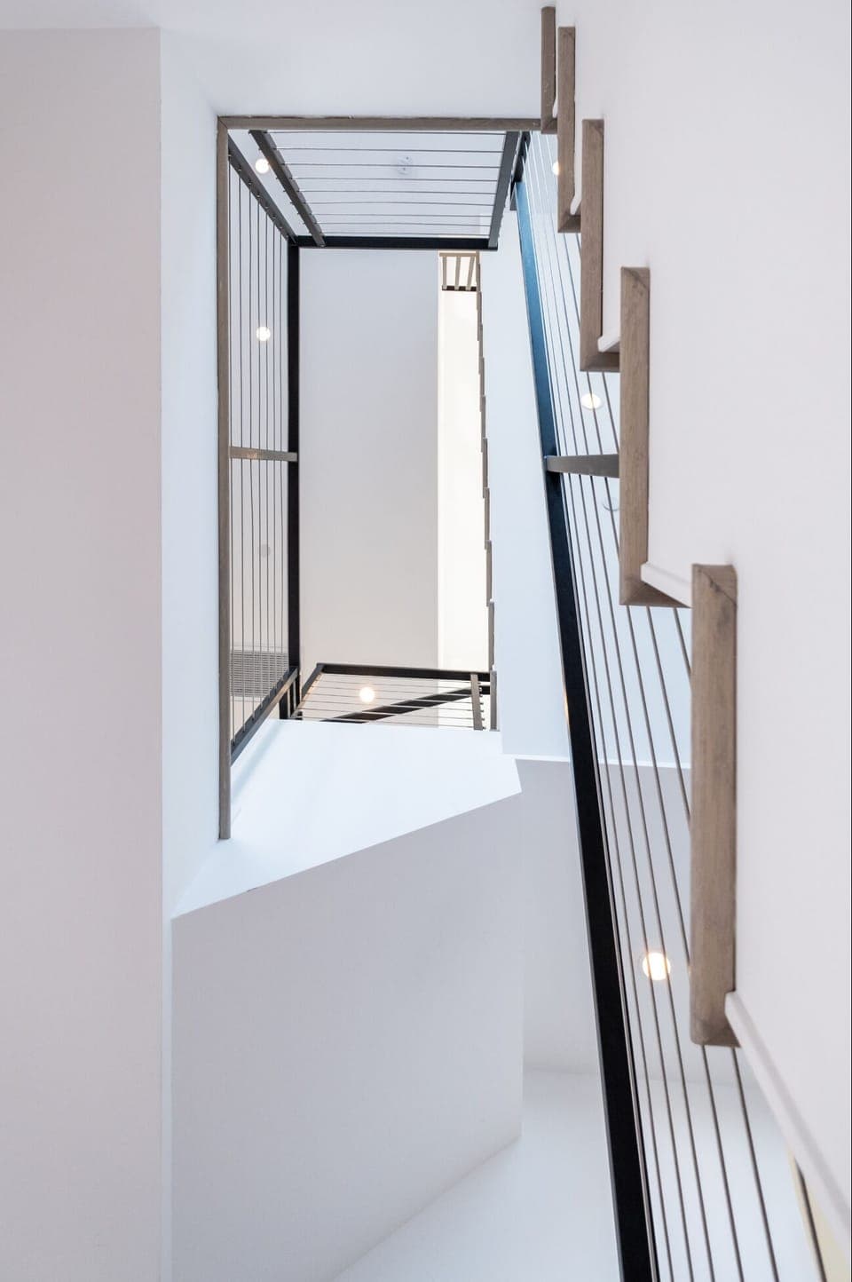 The house is 3 levels with a rooftop deck on the 3rd level