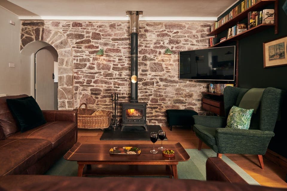 Sitting room with Log Burner