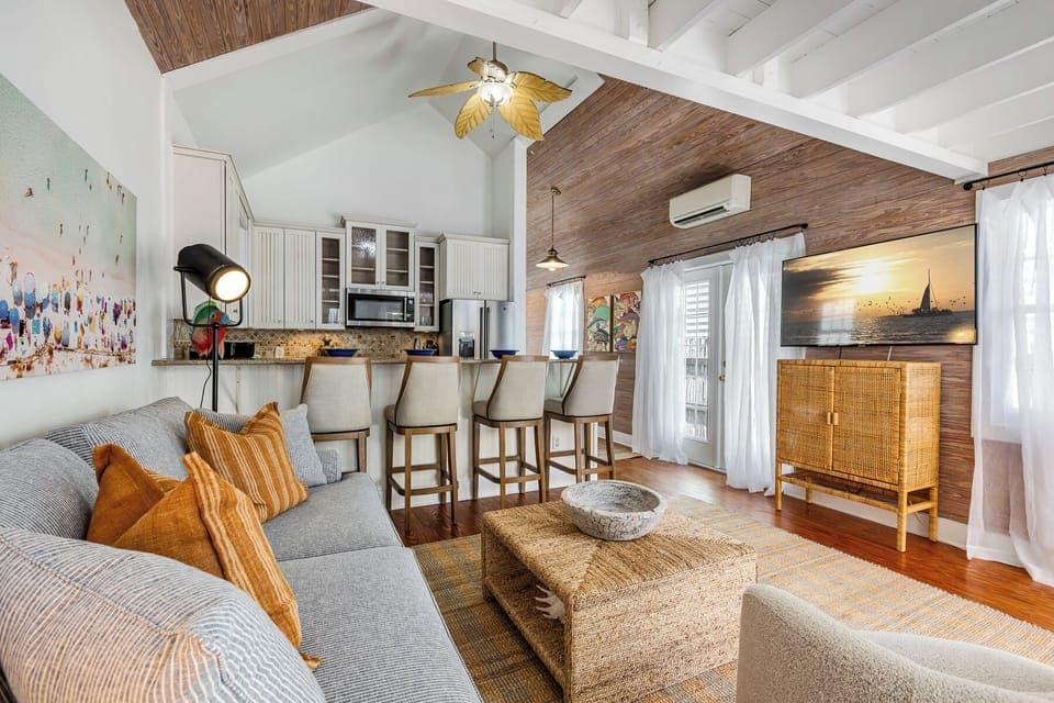 Bright and cheery space