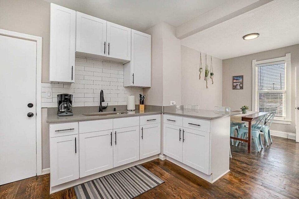 Fully updated lower unit kitchen with everything you need to prepare a meal!