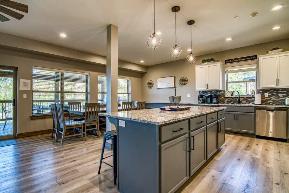 Head directly in to the kitchen!