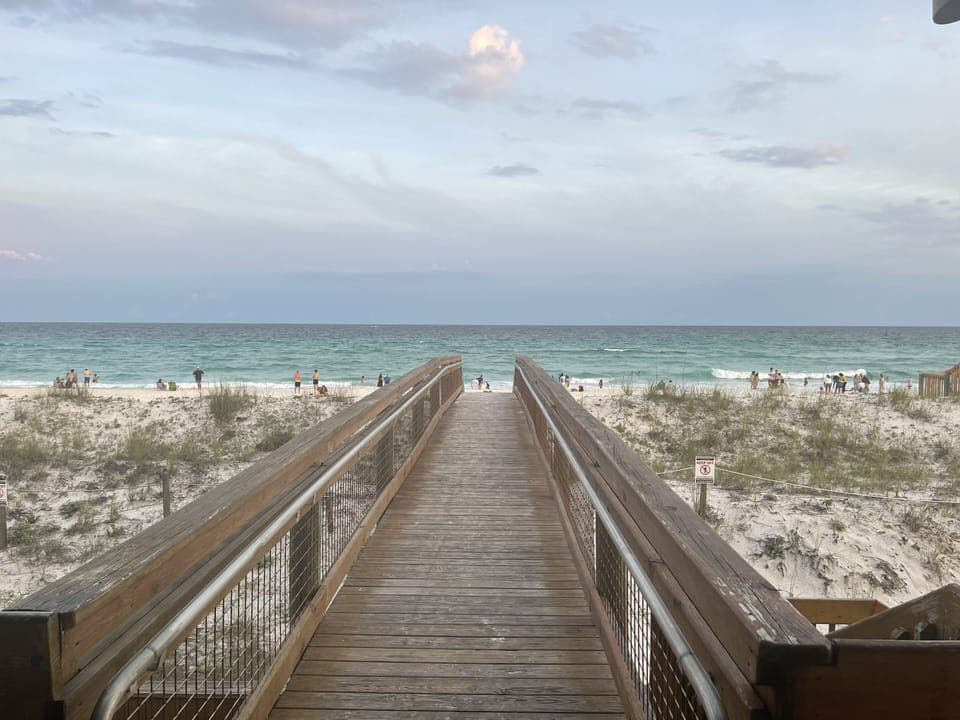 Private beach access for Sandpiper Cove
