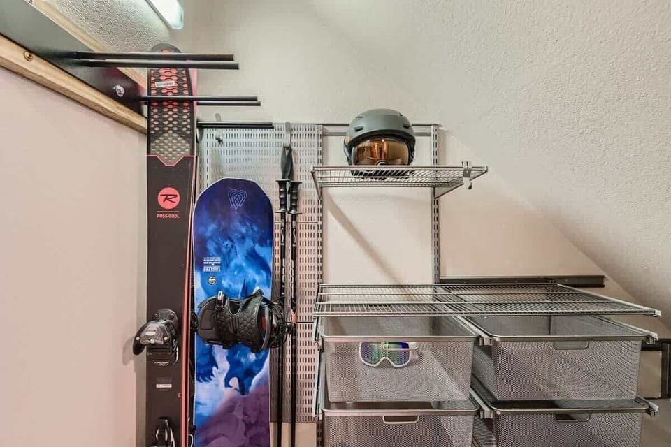 space to store gear