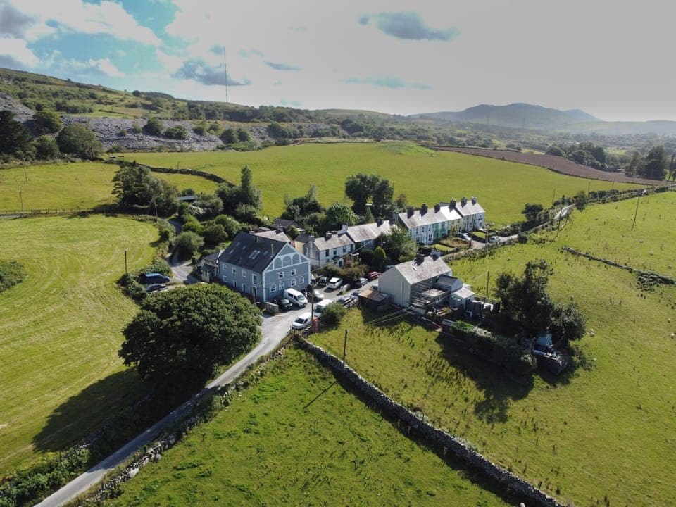 The beatiful location of Capel Tanrallt.