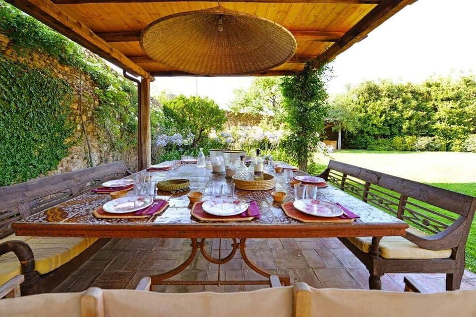 Stunning outdoor terrace