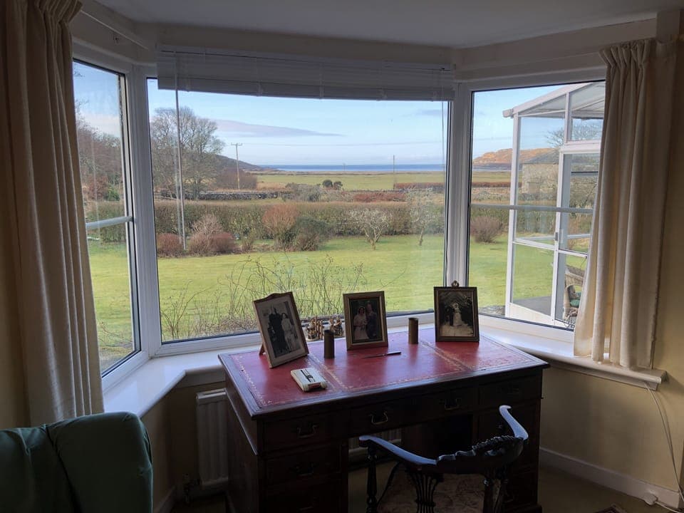 Room with a view.