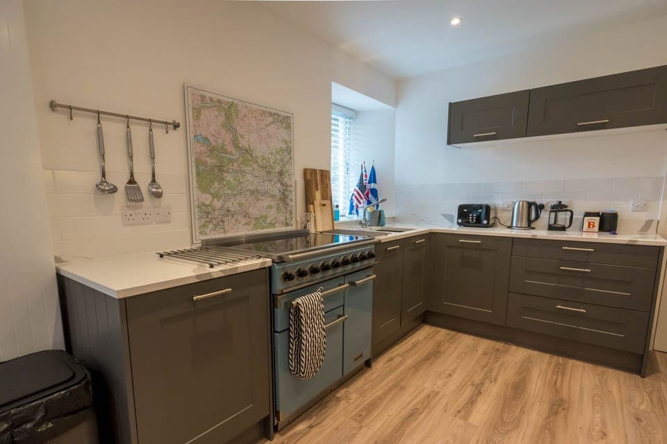 Kitchen area in the Barn 