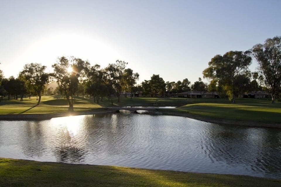 Where else do you get waterfront property in the middle of the desert ?