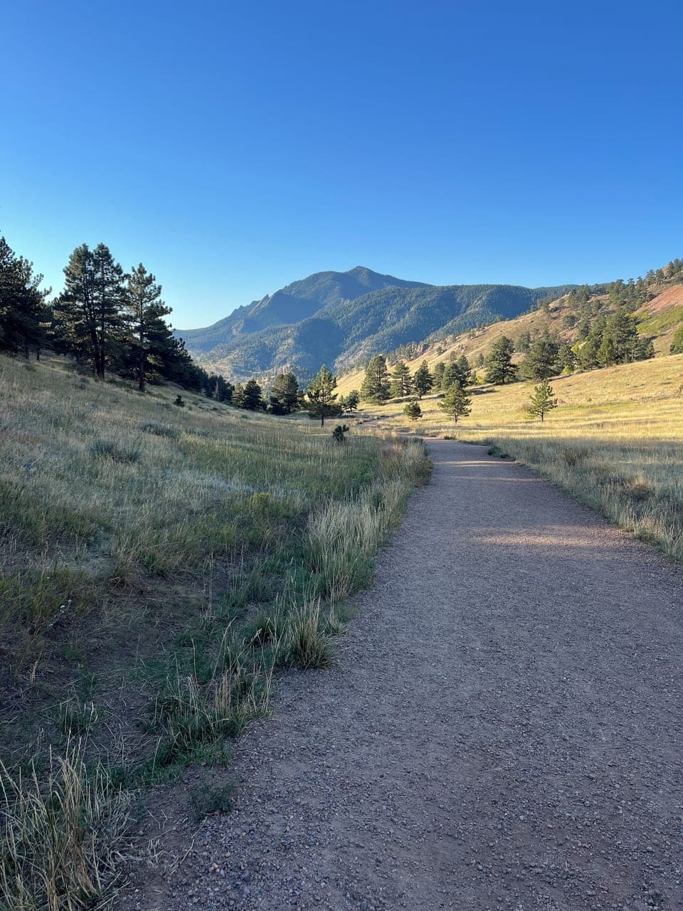 sanitas trail, a mile from house