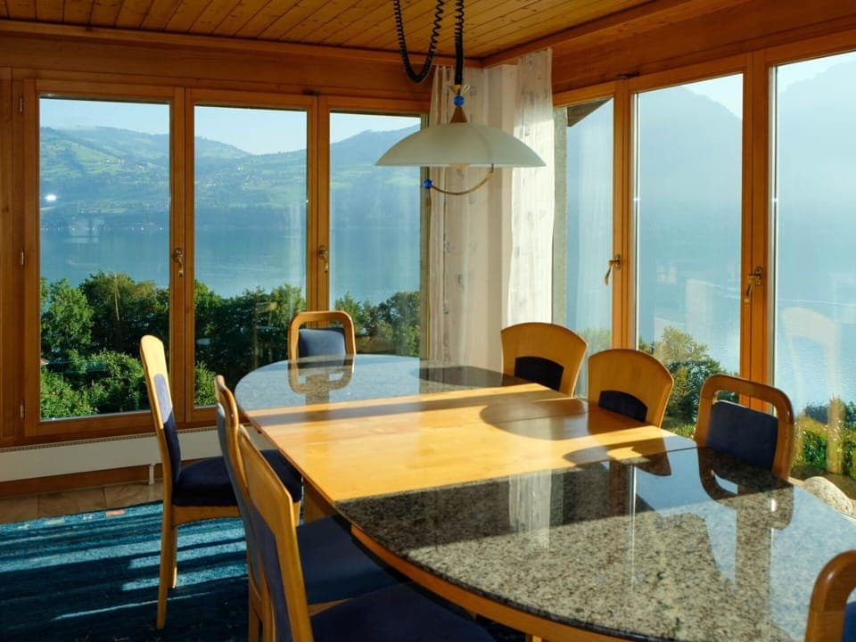 Table, Plant, Sky, Furniture, Property, Building, Window, Wood, Chair, Shade