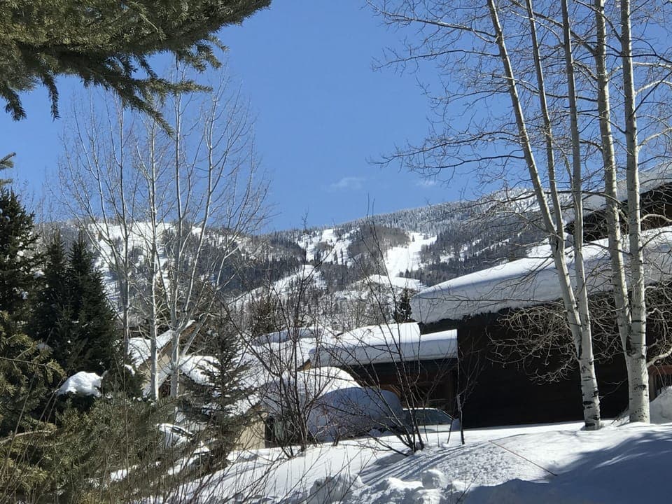 Ski Area View From Driveway