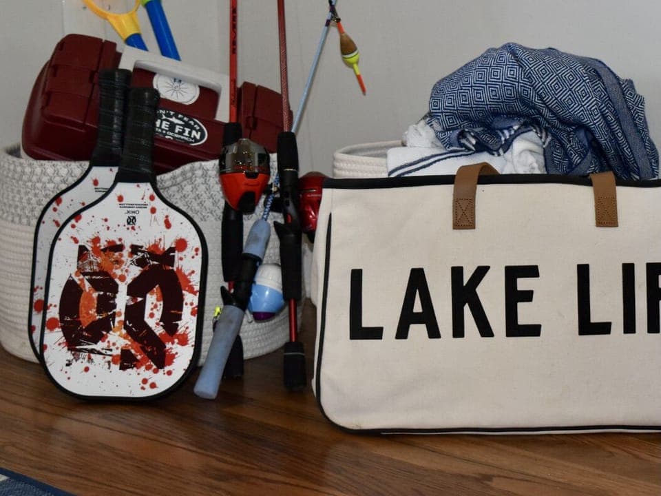 Get outside and play Pickleball on Carlton Landing's new courts.