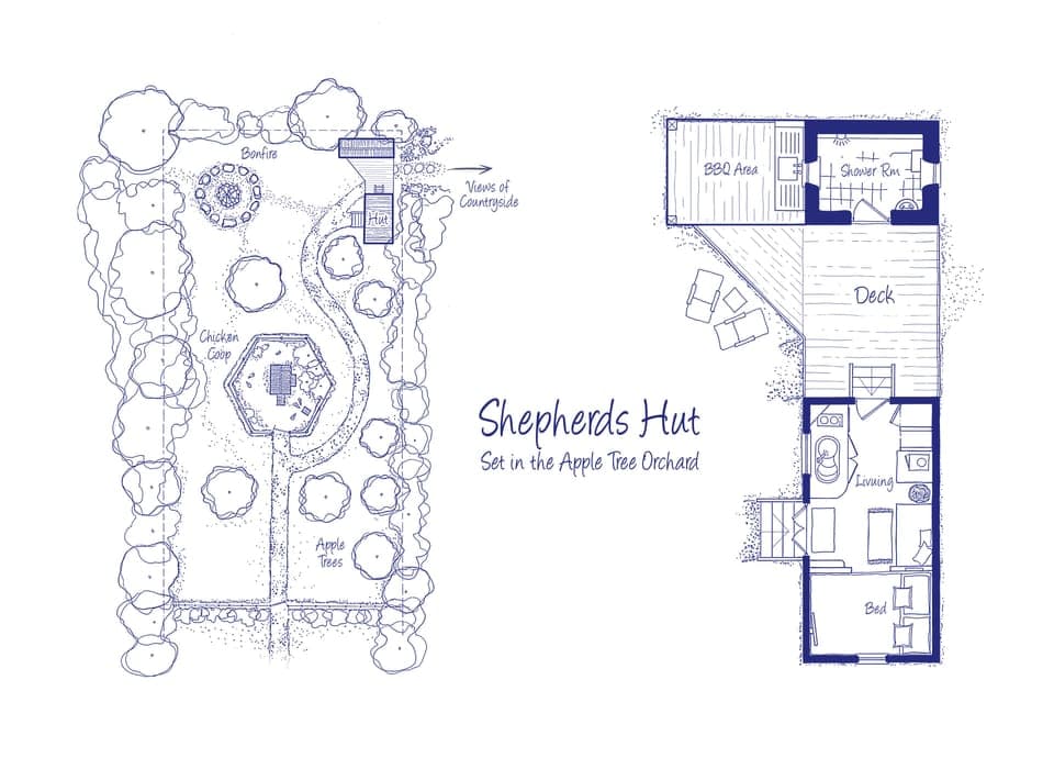 Plan of Shepherd’s Hut
