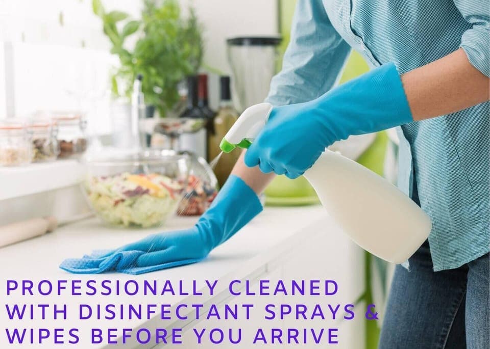 If you've ever stayed in a vacation rental or other short-term rental before, you know that everyone has a different definition of "clean". That's why we have our own highly-trained cleaning team with an obsessive process and multiple inspections. Ou