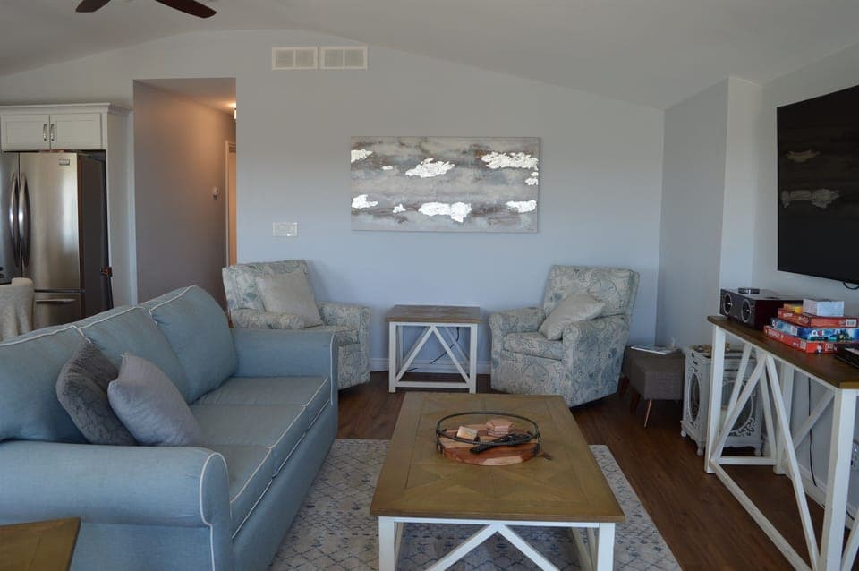 Plenty of seating in the main house