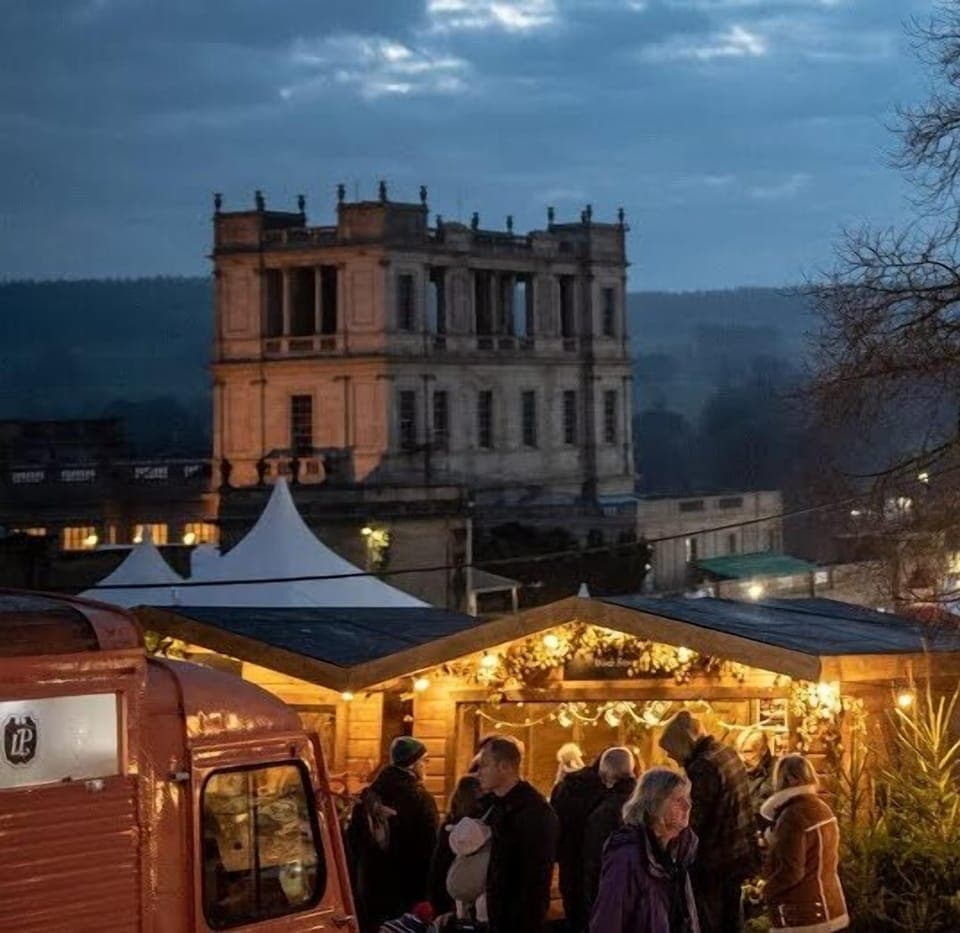 Chatsworth’s Autumn illuminations and Christmas decs and markets are a highlight
