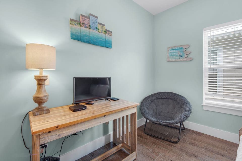 Bunk room with flat screen