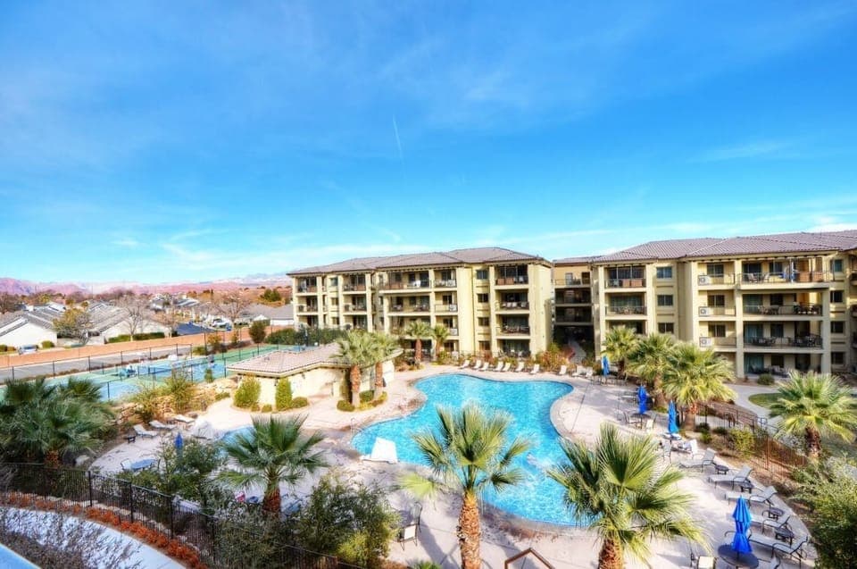 Our second floor condo lets you enjoy all the fun with a view of the pool!
