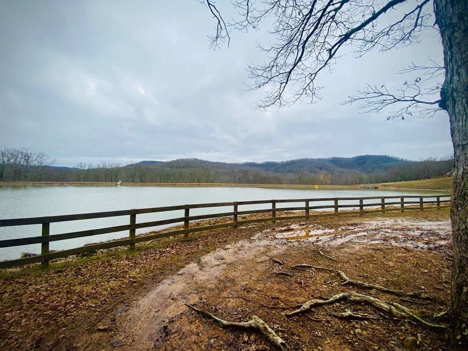 5 acre stocked that is available to use across the street