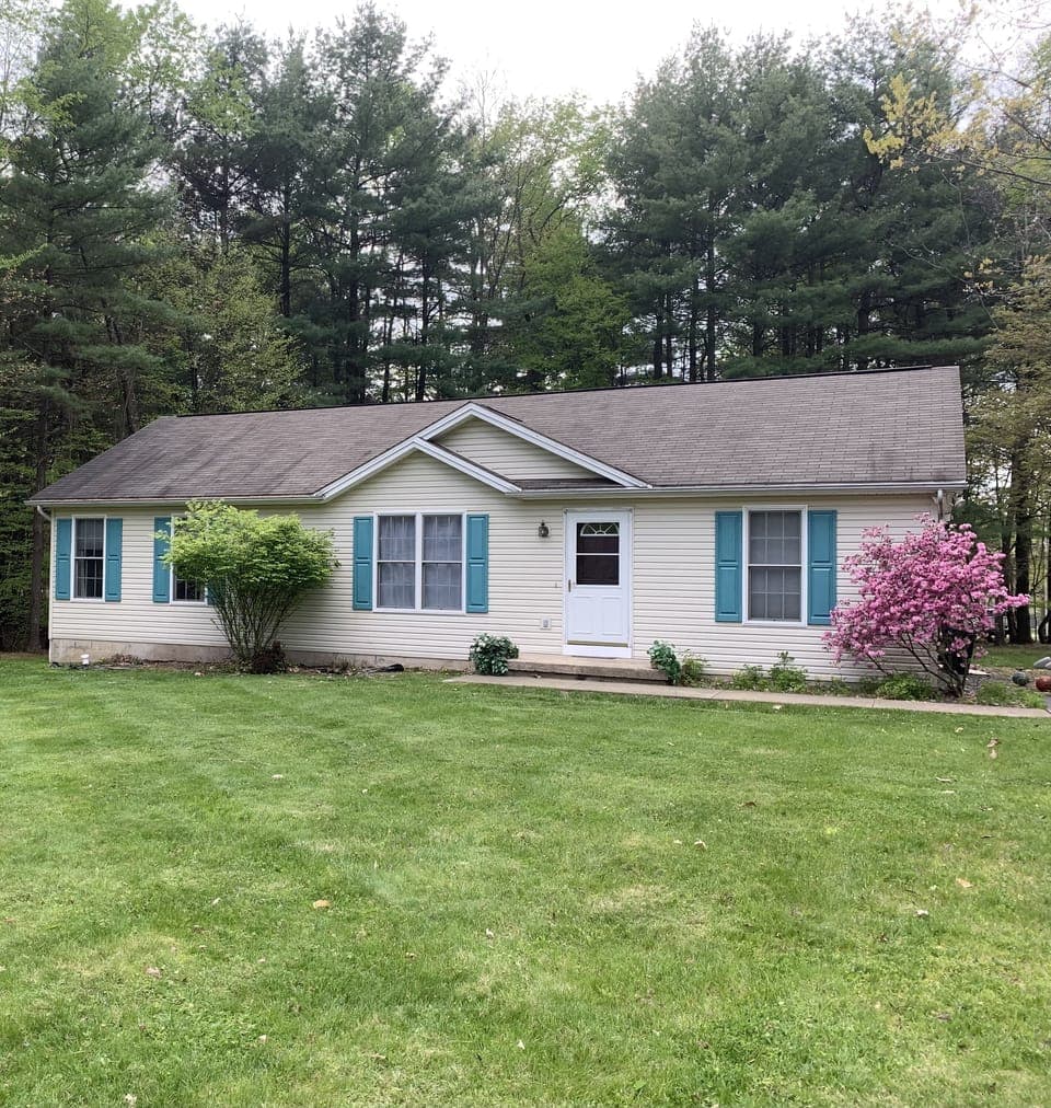 Beautiful one-level ranch, easy-access, family and dog friendly. 