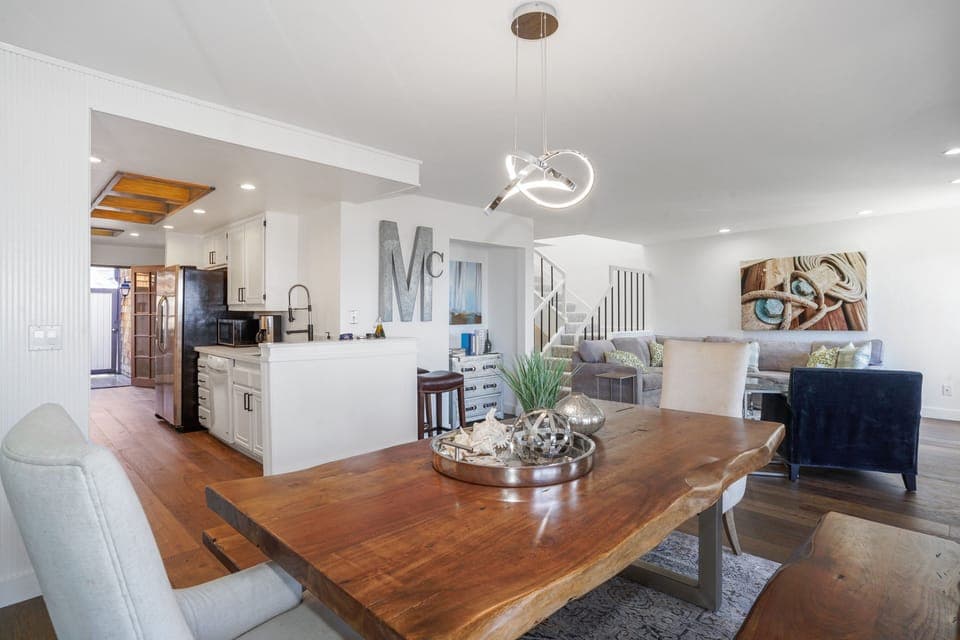 Dining Area in an Open Floor Plan - Perfect for Entertaining.