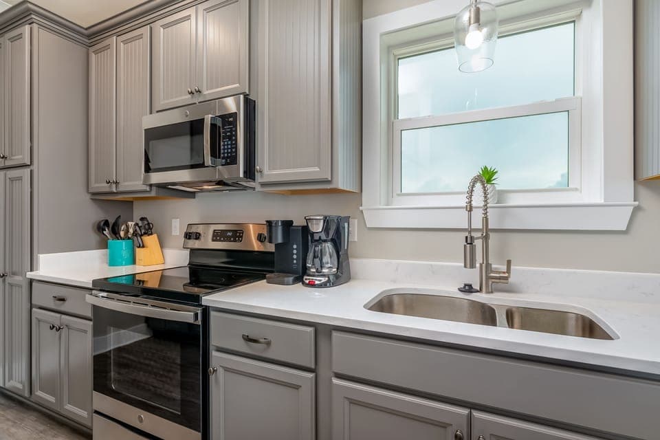 Modern Beach Kitchen Island Time VI