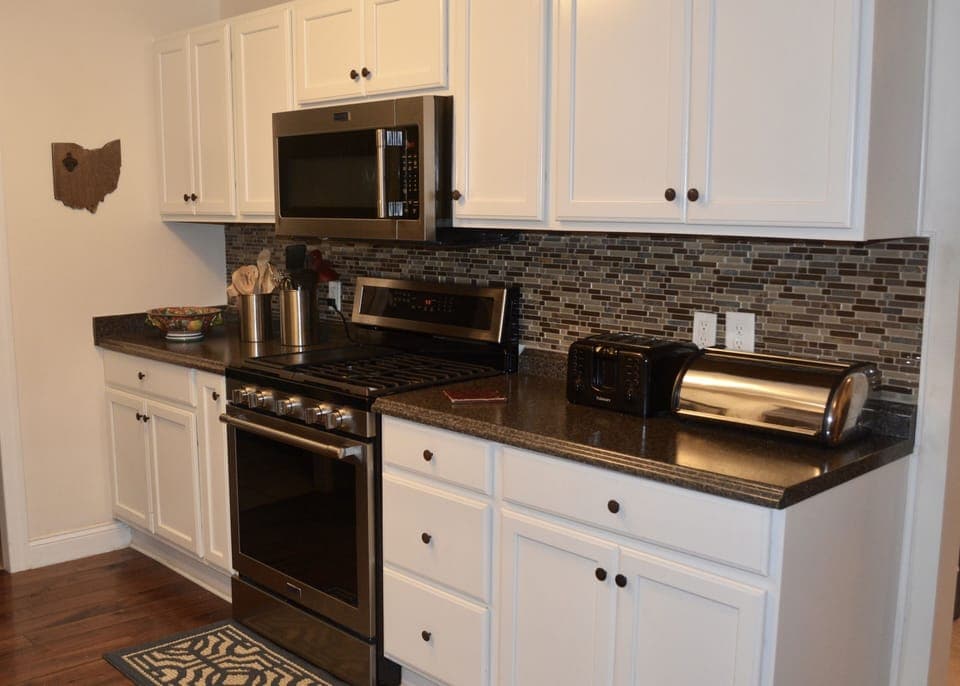 All new appliances in the spacious kitchen