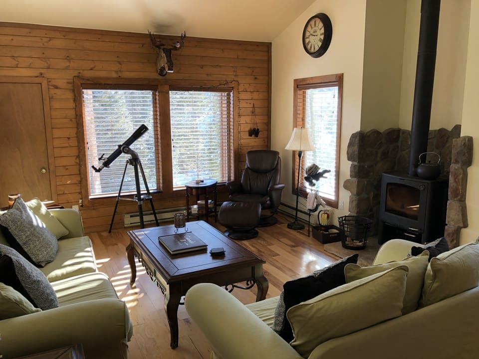 Bright living and great room