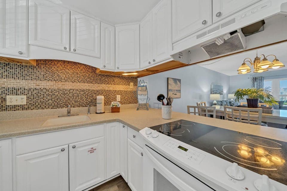 Nicely Equipped Kitchen