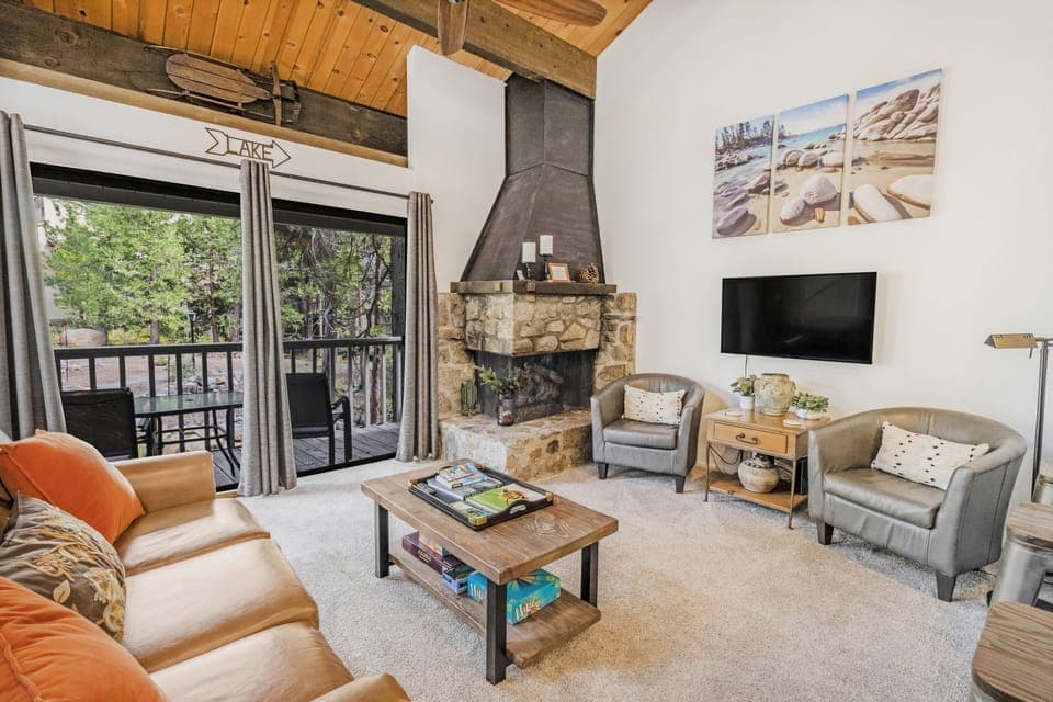 Living room and upper patio dining table and chairs. 