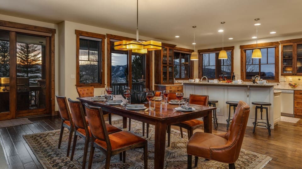 Chalet Beliza - Dining area