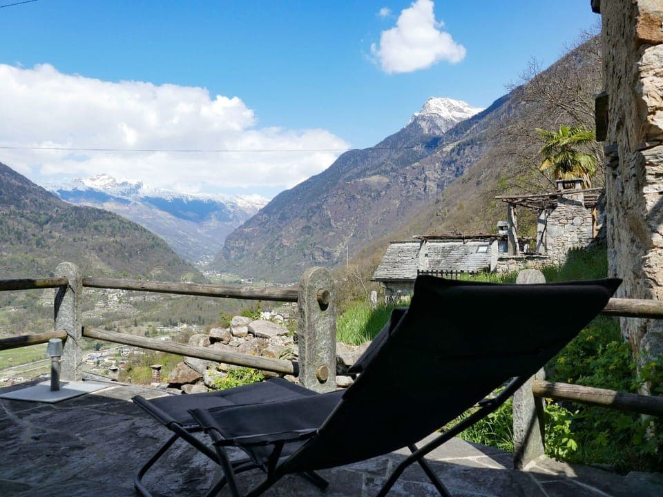 Cloud, Sky, Mountain, Plant, Property, Nature, Building, Highland, Outdoor Furniture, Natural Landscape