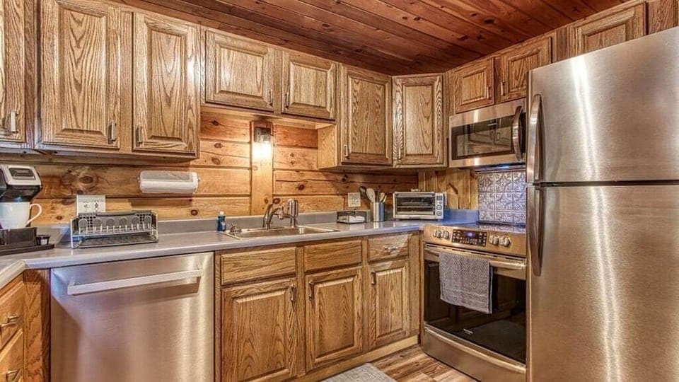 Younger Than The Mountains' fully equipped kitchen