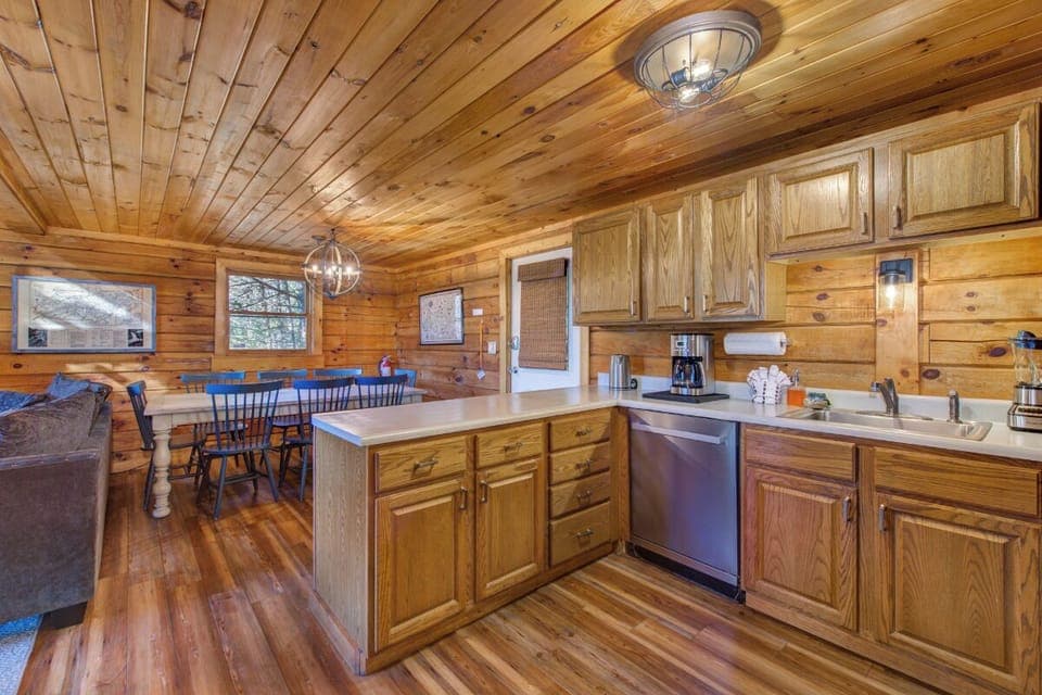 Younger Than The Mountains' fully equipped kitchen