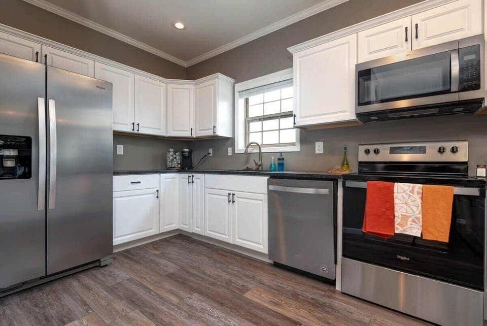 Kitchen w/ Stainless Steel Appliances