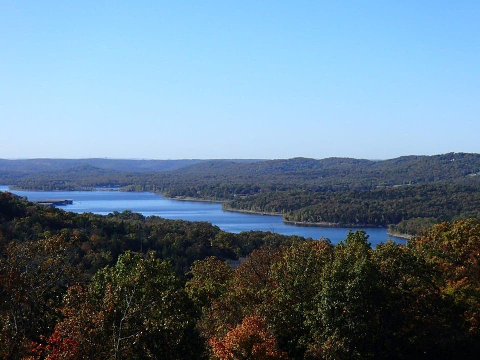 View of Table Rock Lake from the clubhouse