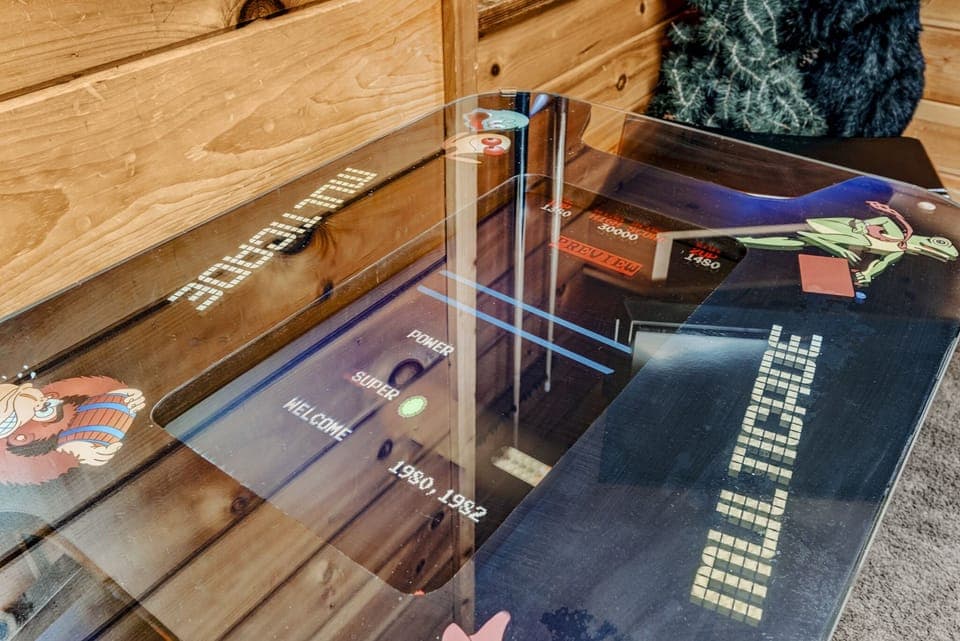 Or go old school playing on our multicade with over 50 classic arcade games.