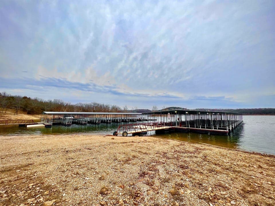 Private boat slip included! Bring your own boat and rent locally. 