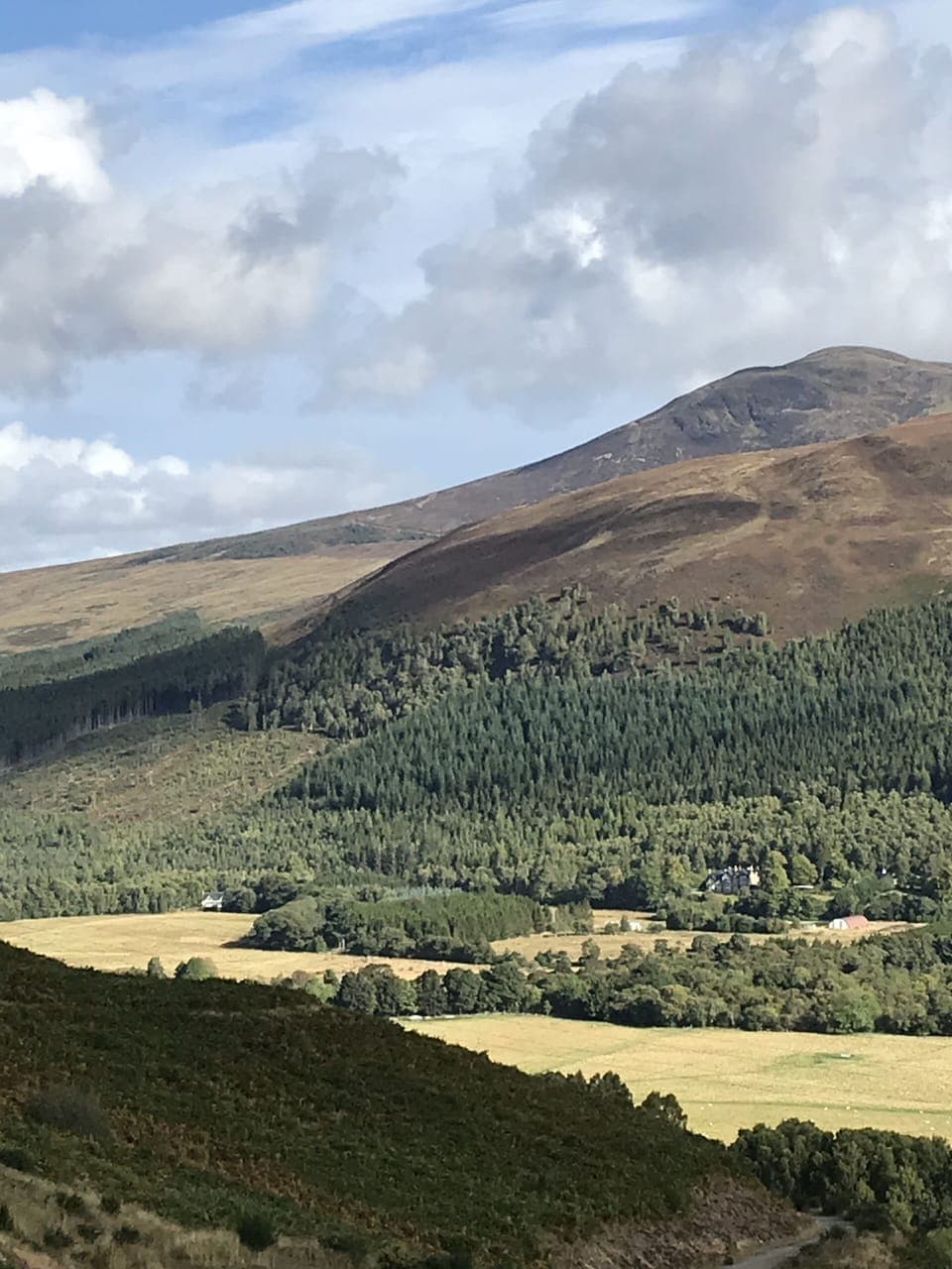 Crannach Cottages and surroundings 