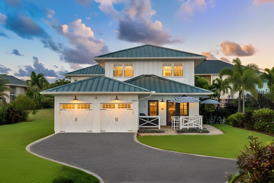 Poipu Beach Farmhouse in the Luxury Poipu Beach Estates Neighborhood