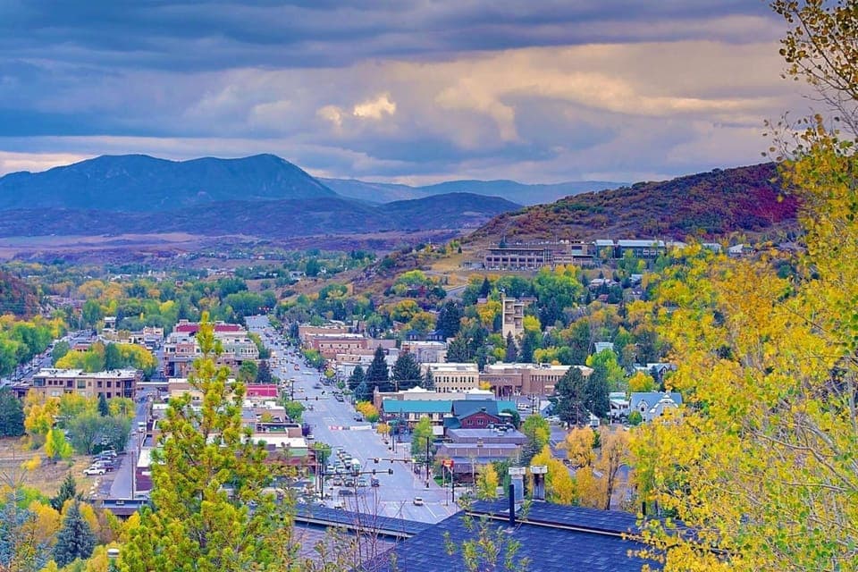 View of Downtown Steamboat From West Deck